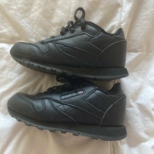 Black Size 10 Toddlers Reebok Classics